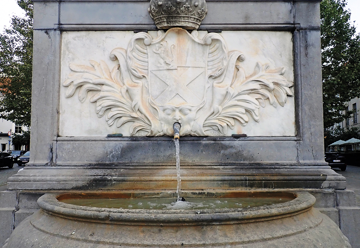 fotoreeks Fountains, springs and drinking water in the Brussels Pentagon